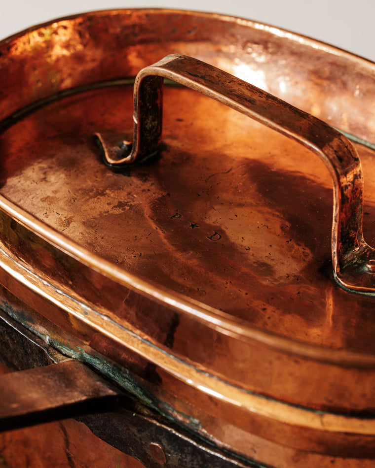 Antique Copper Pot - Large