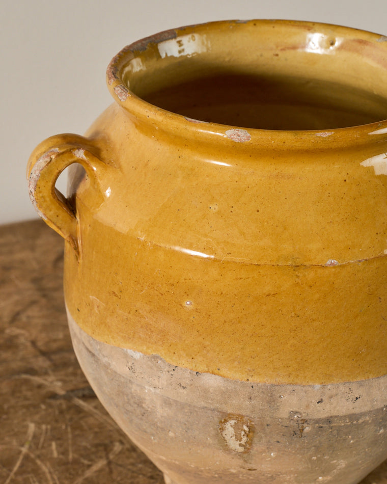Yellow Confit Pot - I