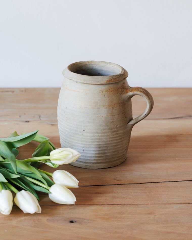 French Stoneware Vase