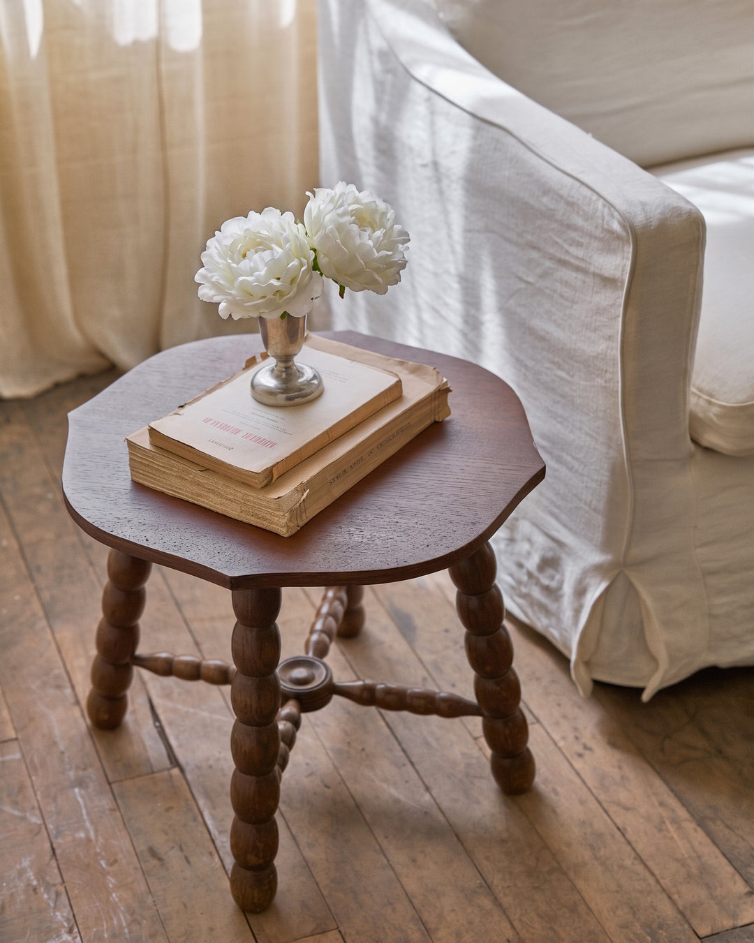 French Bobbin Side Table