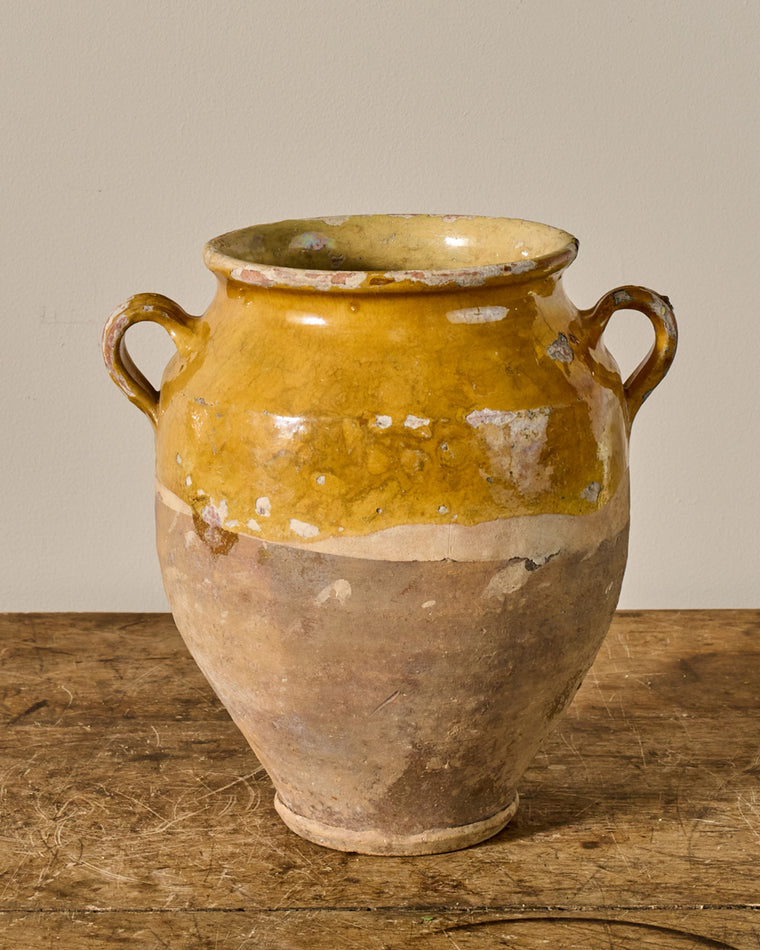 Yellow Confit Pot - I