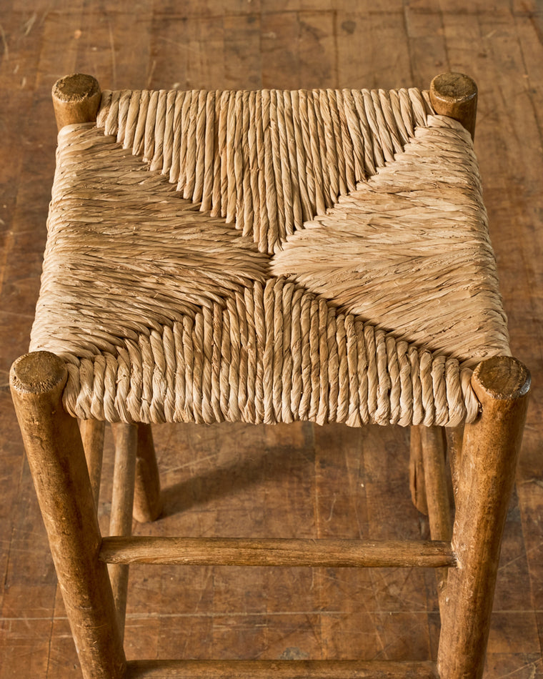 French Rush Stool