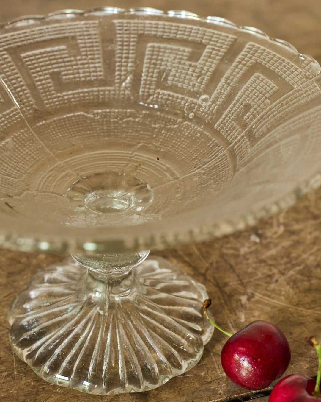 Mini Glass Pedestal Dish