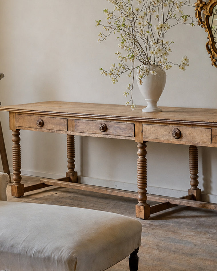 Antique French Drapers Table