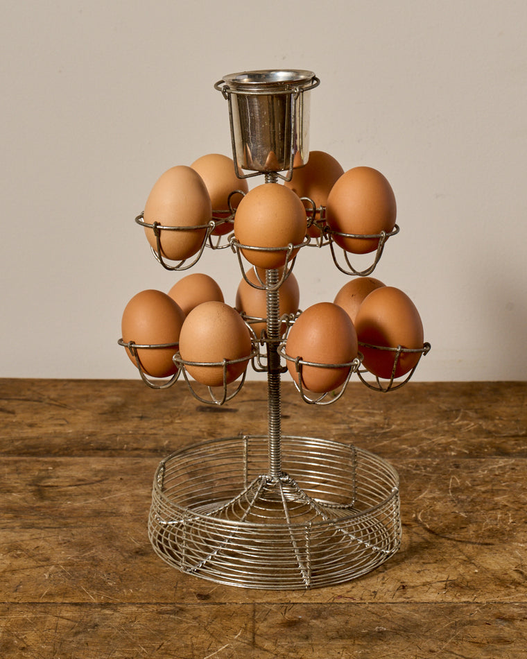 Vintage Bistro Egg Stand