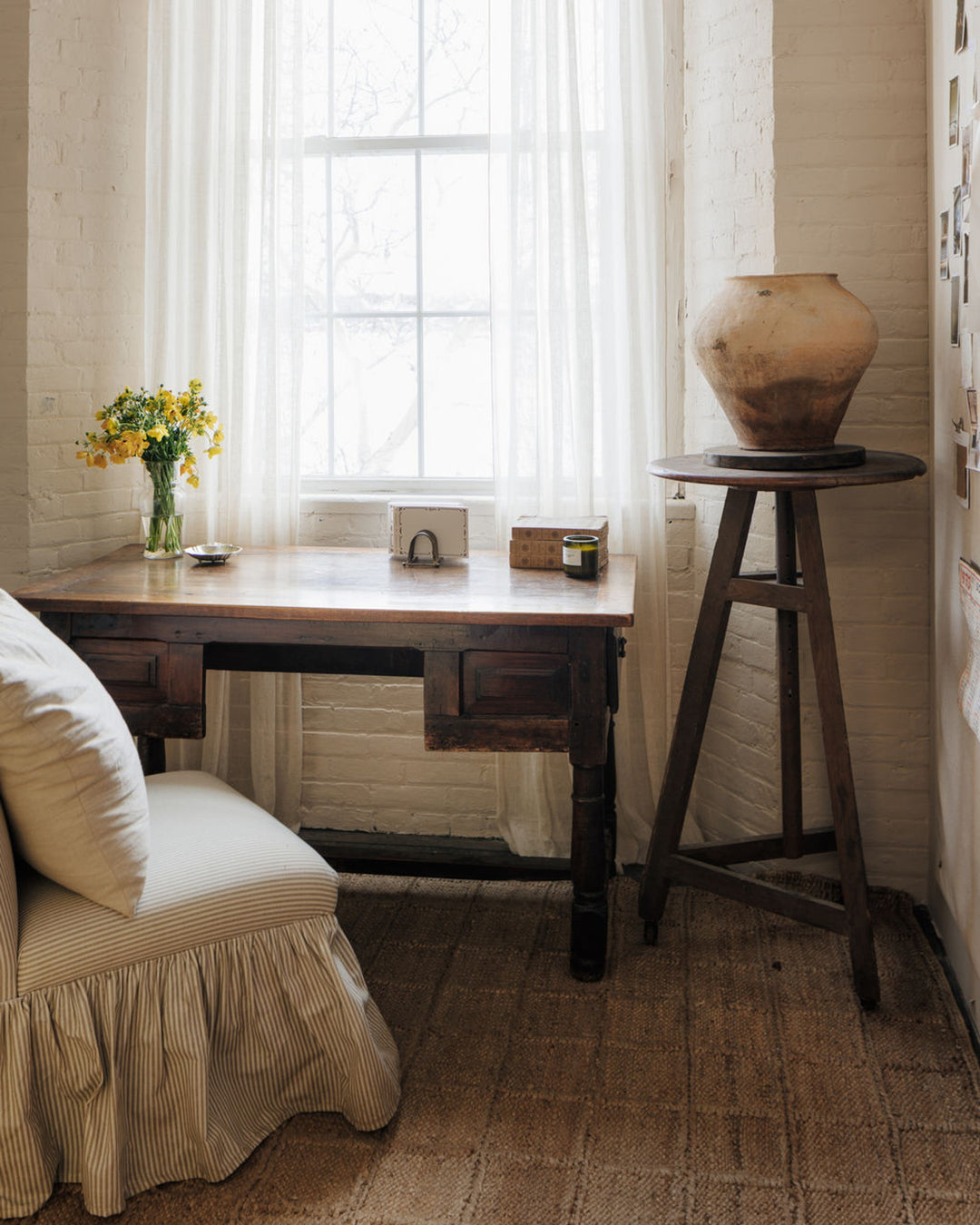 Antique Walnut Desk