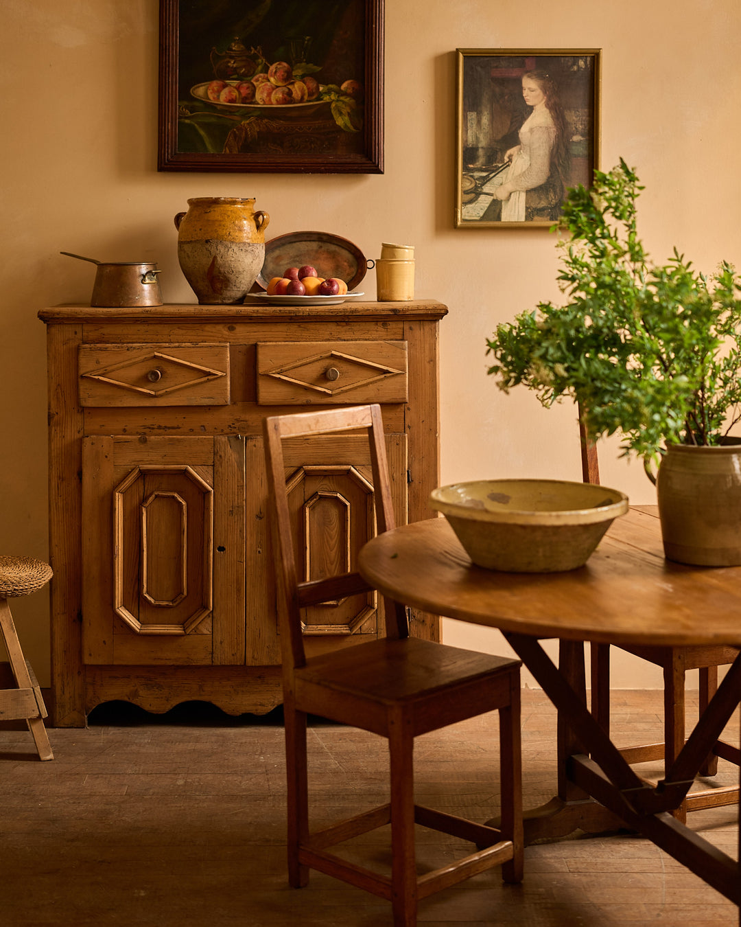 19th c. Tuscan Cupboard