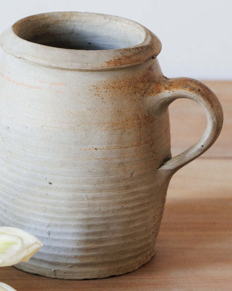 French Stoneware Vase