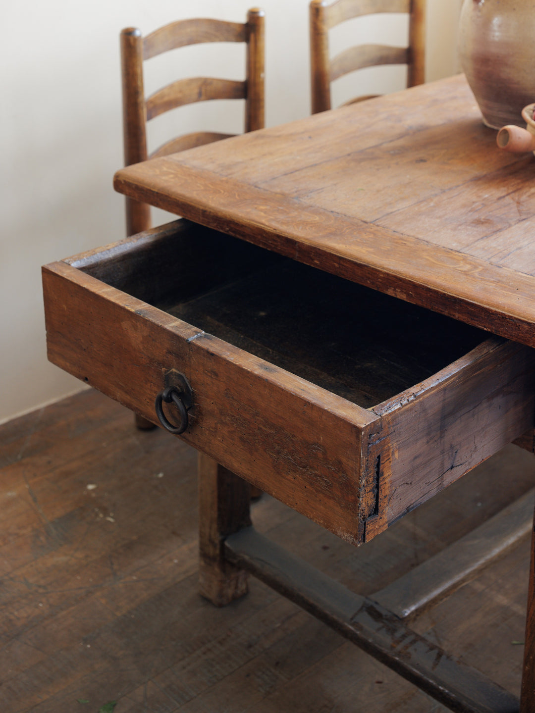 18th C. Oak Farm table