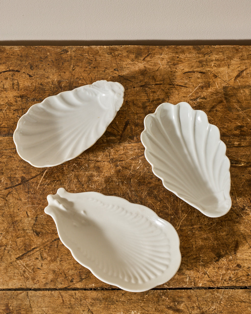 Set of 3 Shell Dishes