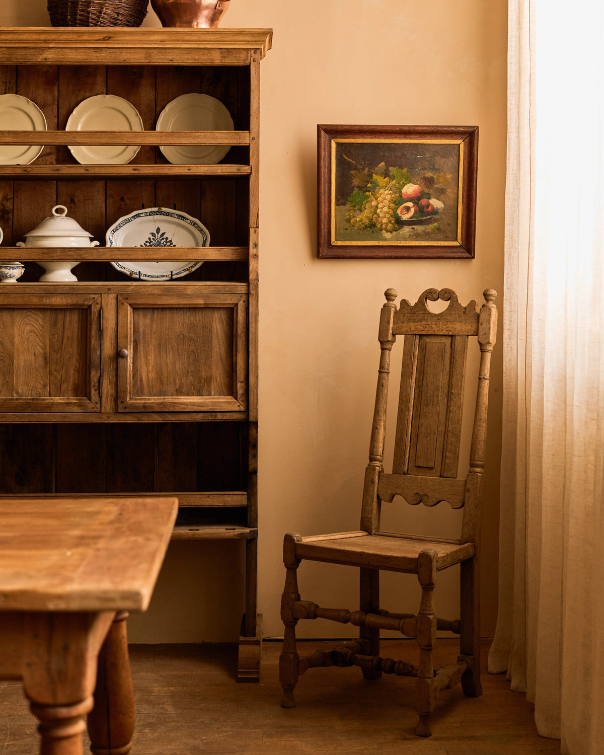 19th c. Monastery Chair