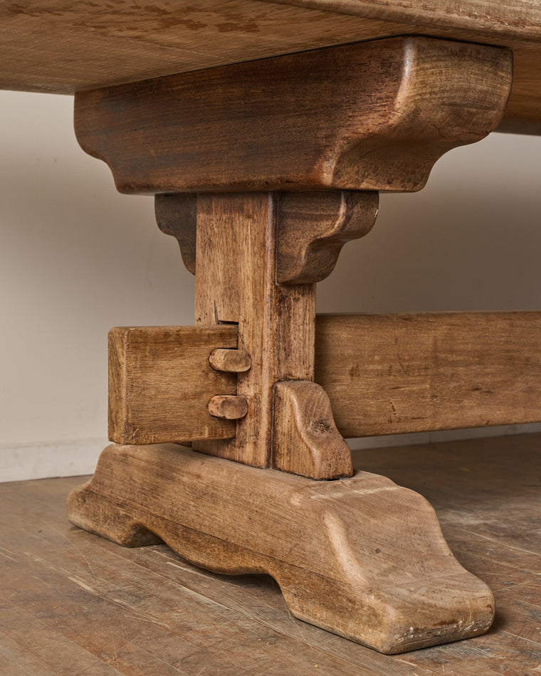 Antique Monastery Dining Table