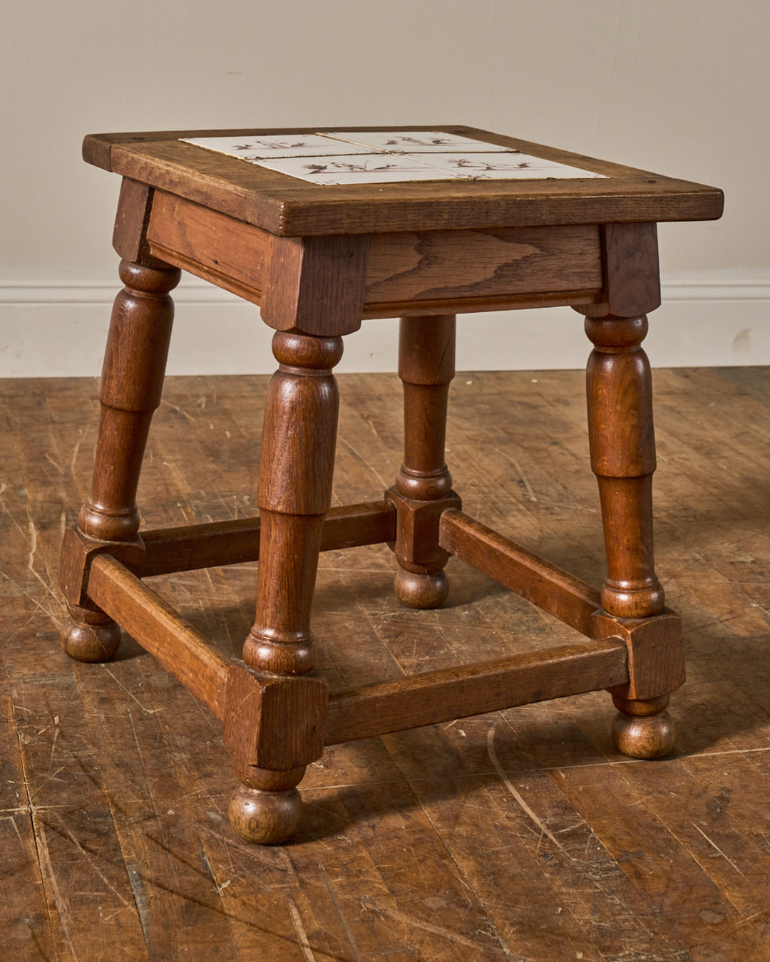 Delft Tile Side Table