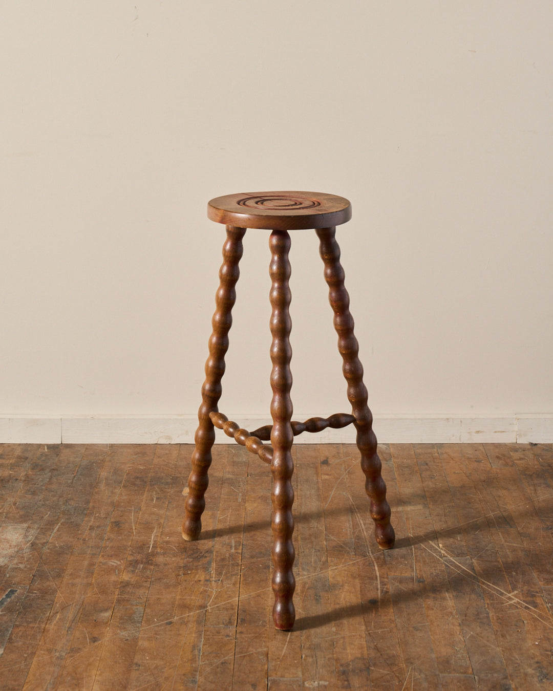 Tall French Bobbin Stool