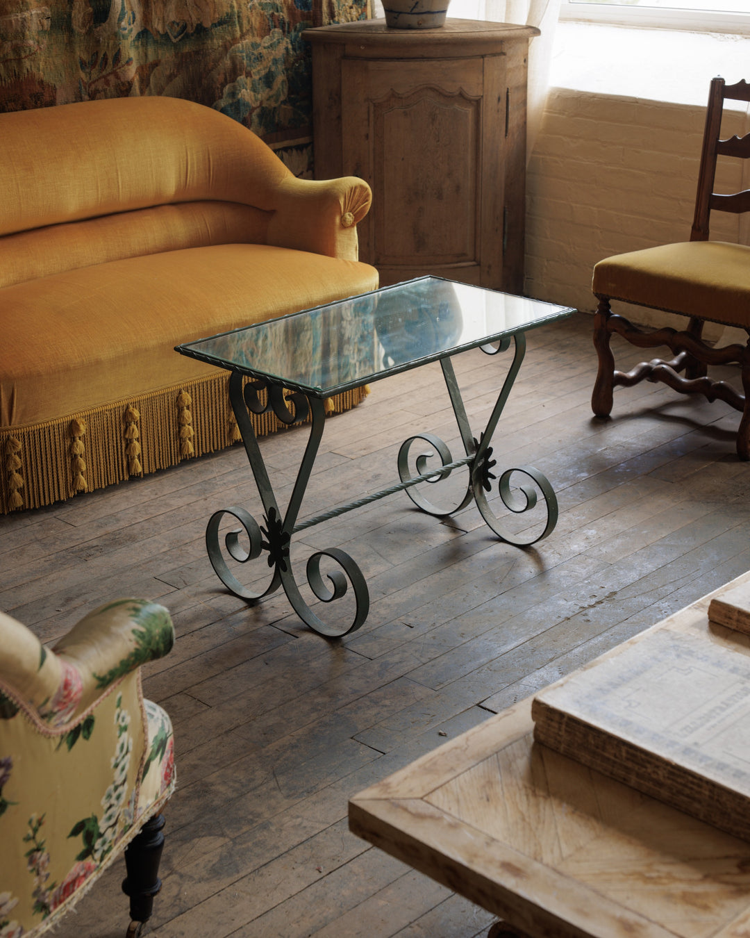 Art Deco Mirror Table