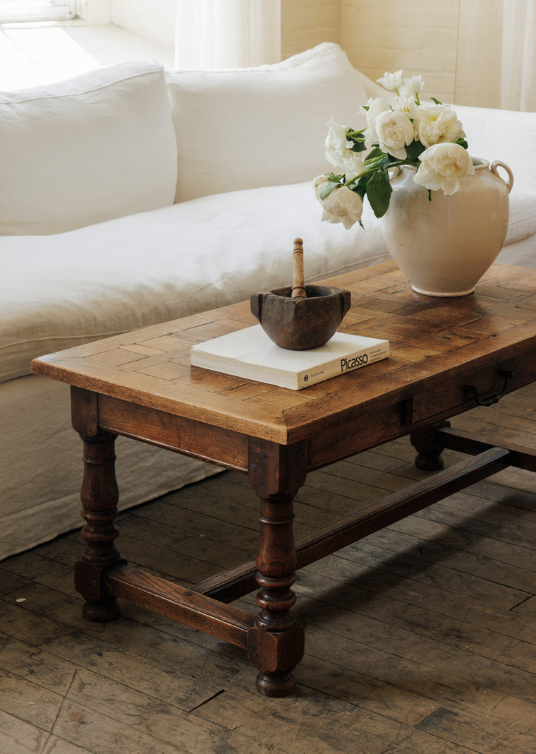 Small Parquet Coffee Table