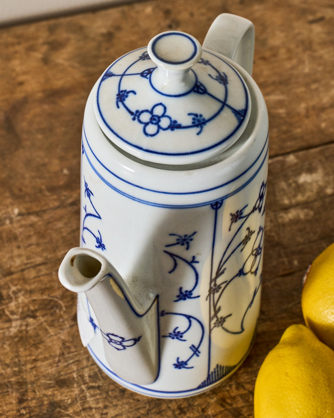 Blue Onion Coffee Pot - II