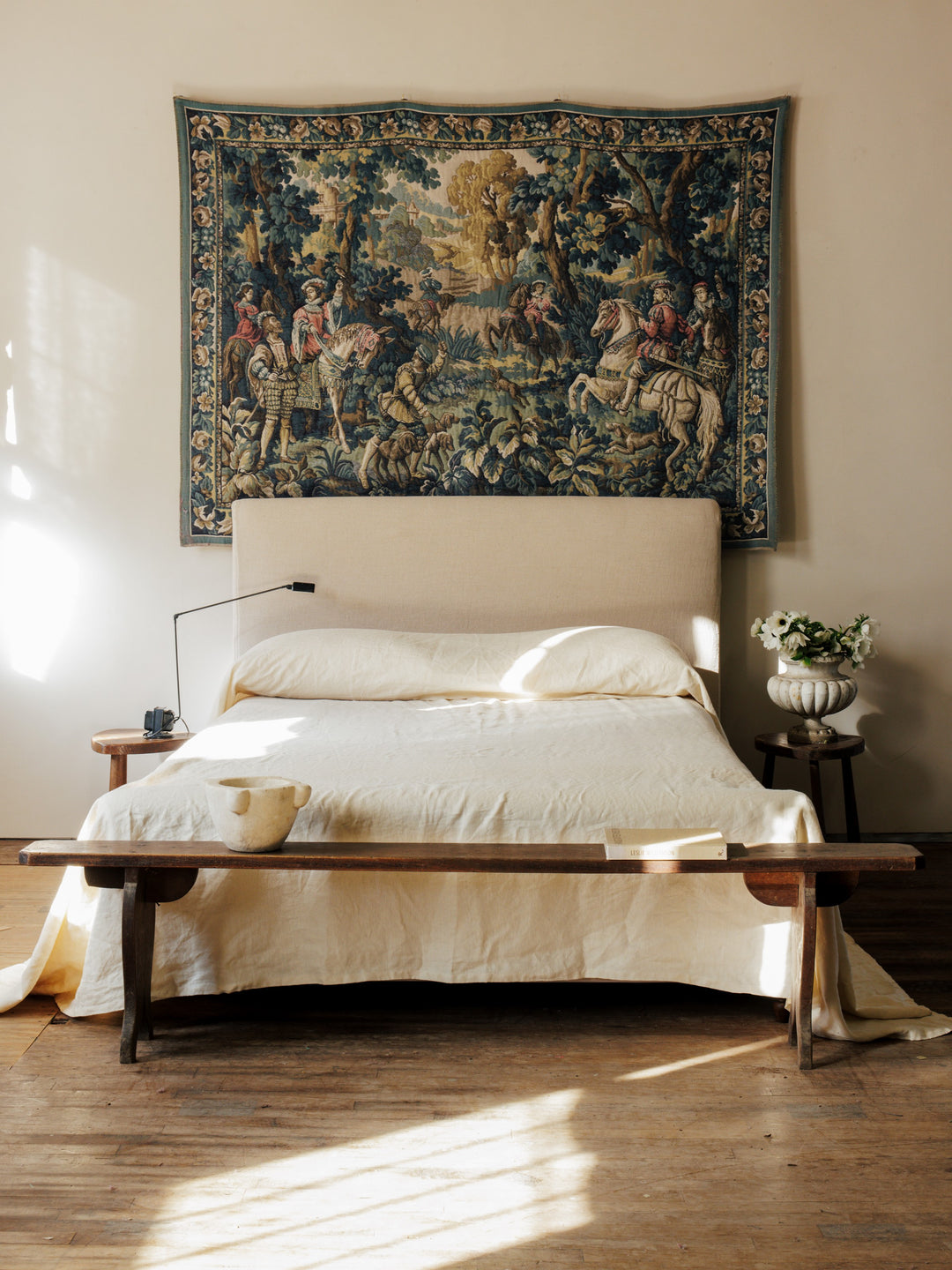 Horse, Knight and Forest Tapestry