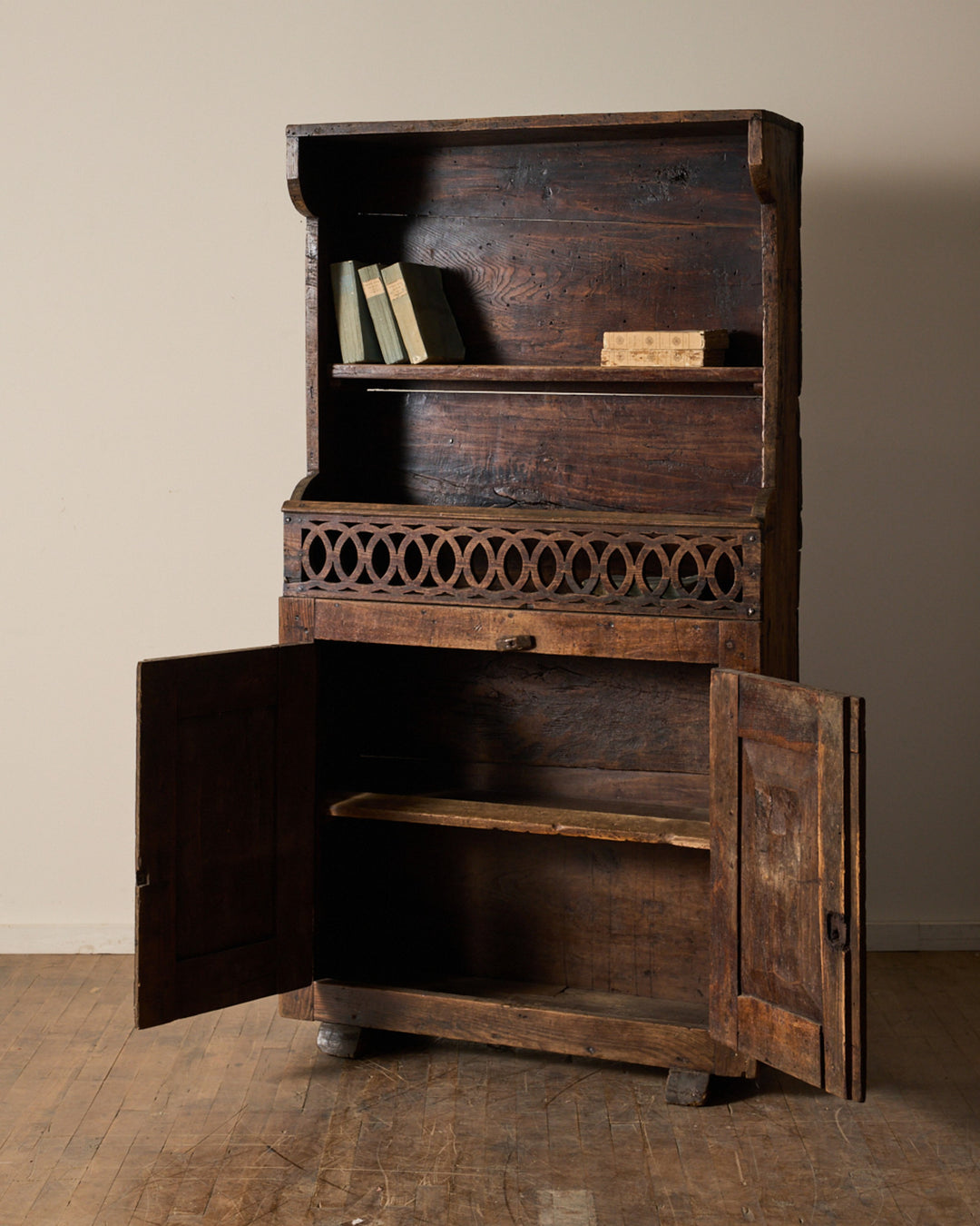 19th c. Dutch Kitchen Cupboard