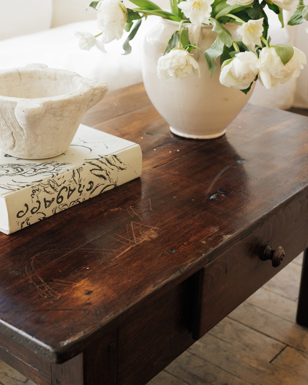 19th c. Mulberry Wood Coffee Table