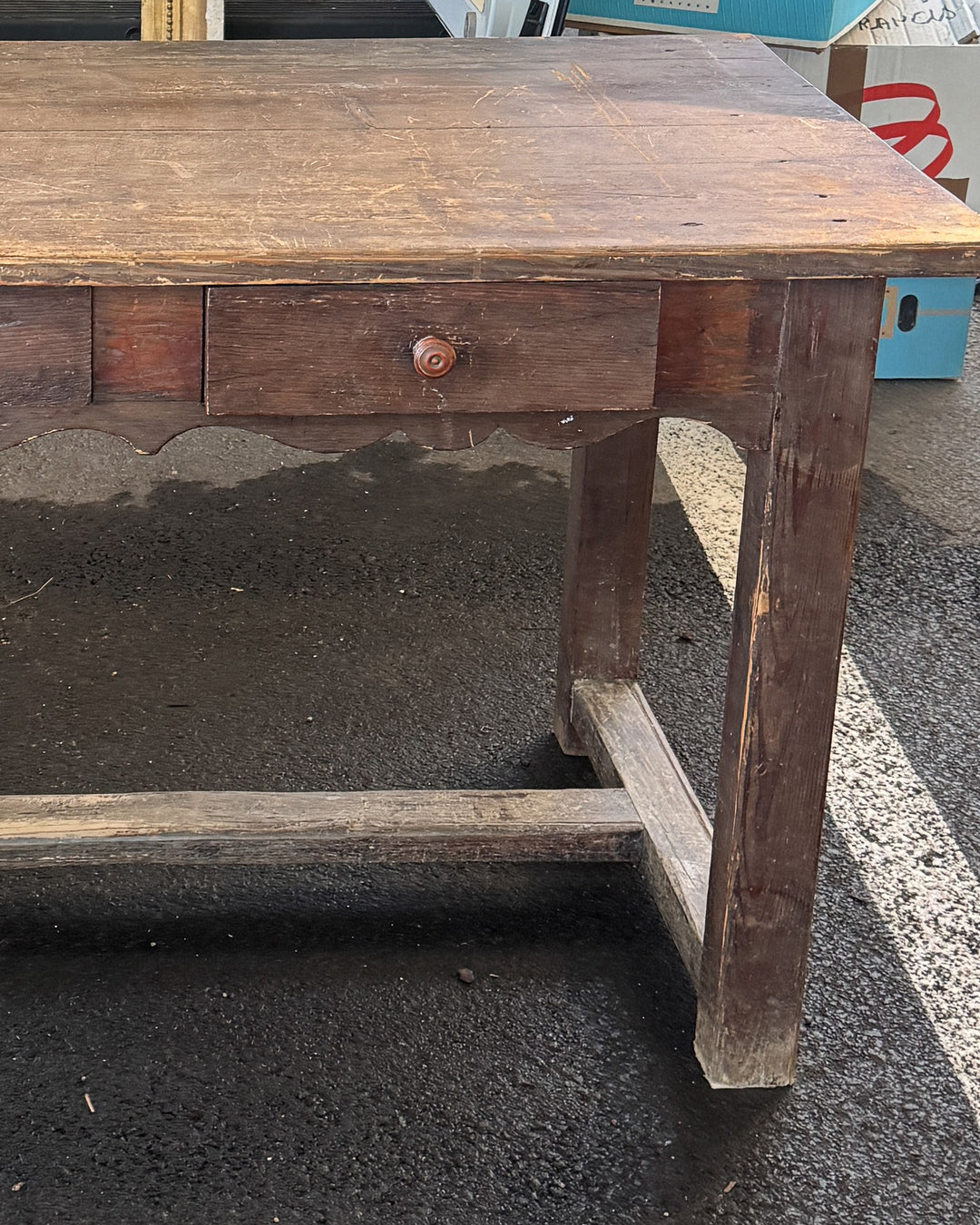 Scalloped Desk