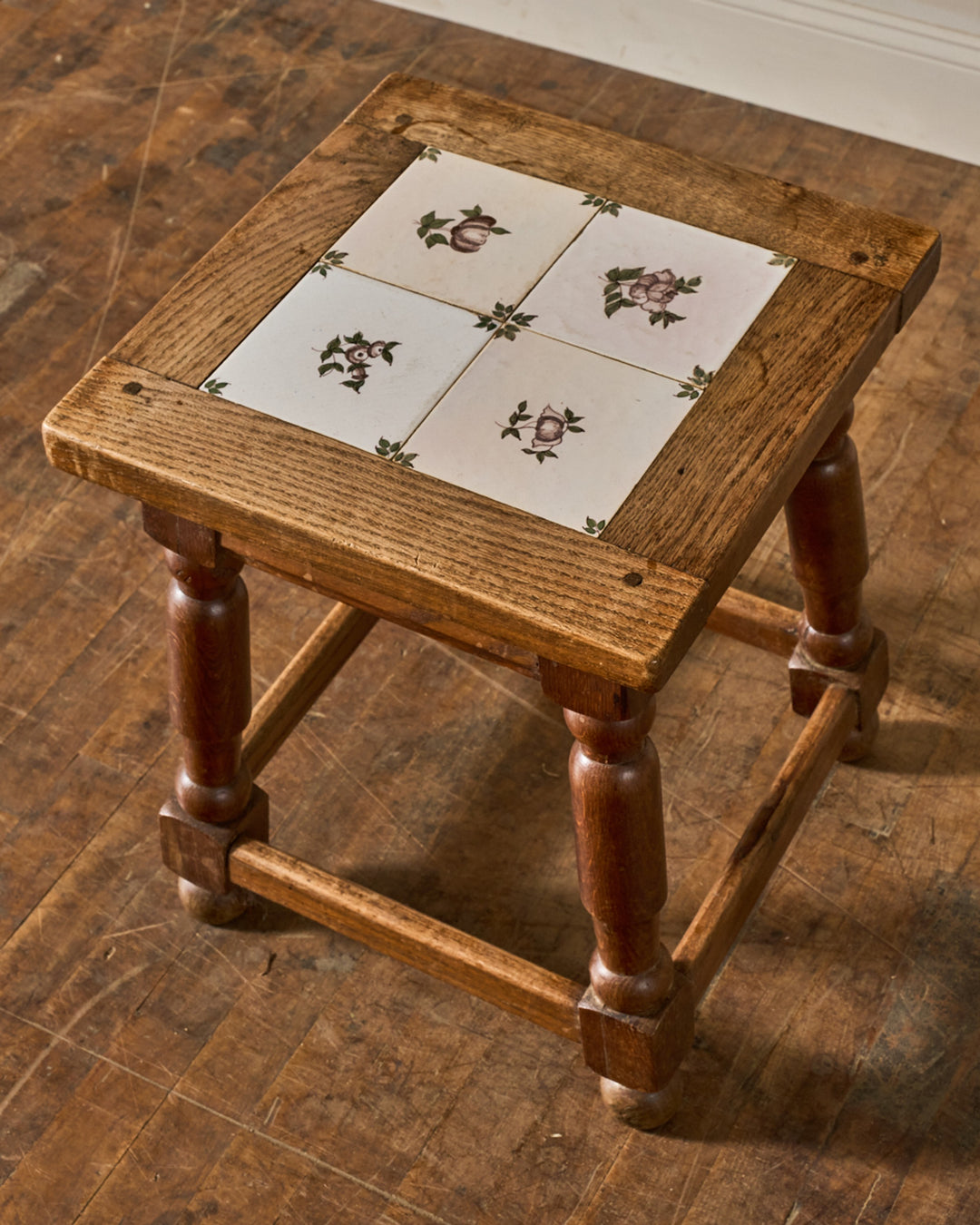 Delft Tile Side Table
