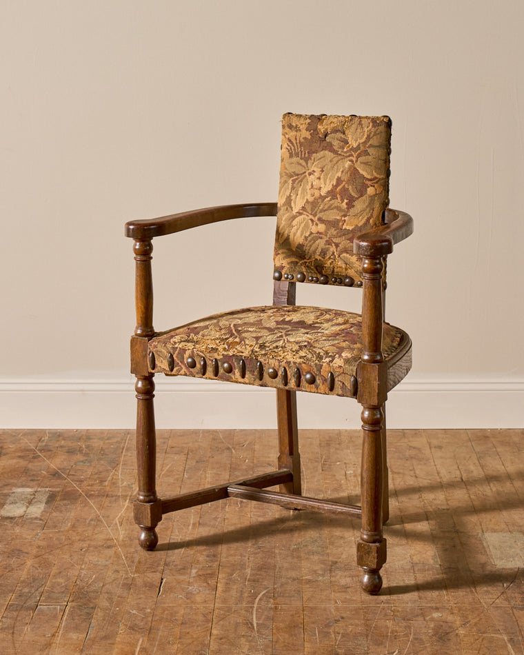 19th c. French Tapestry Armchair