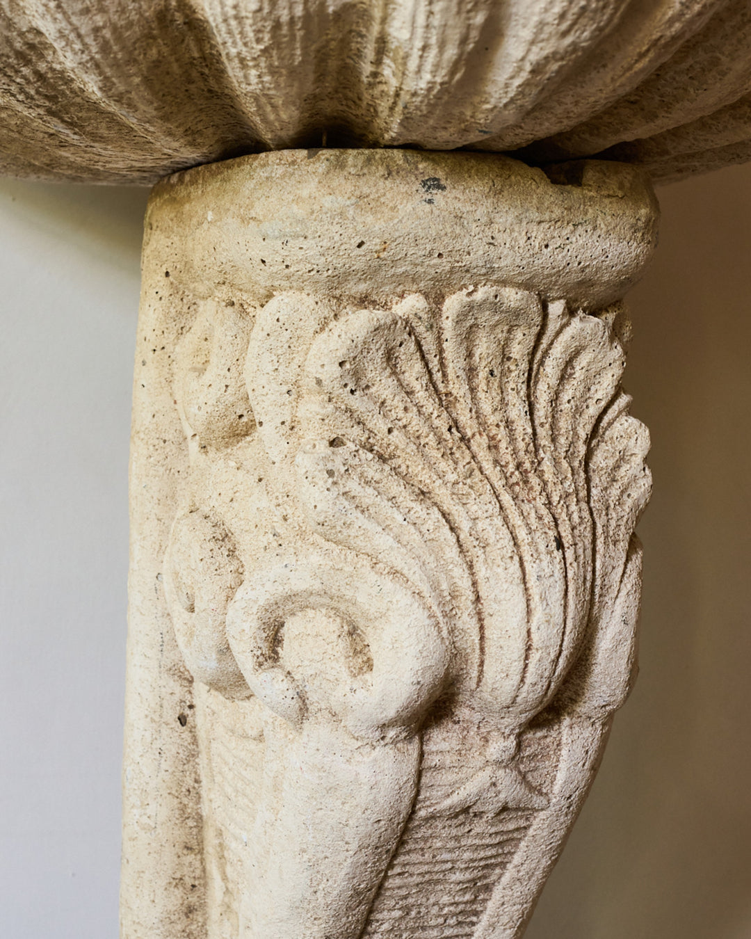 Shell Pedestal Sink
