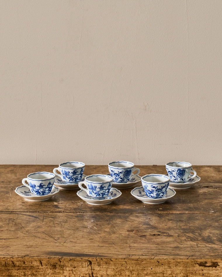 Zwiebelmuster Teacup & Saucer