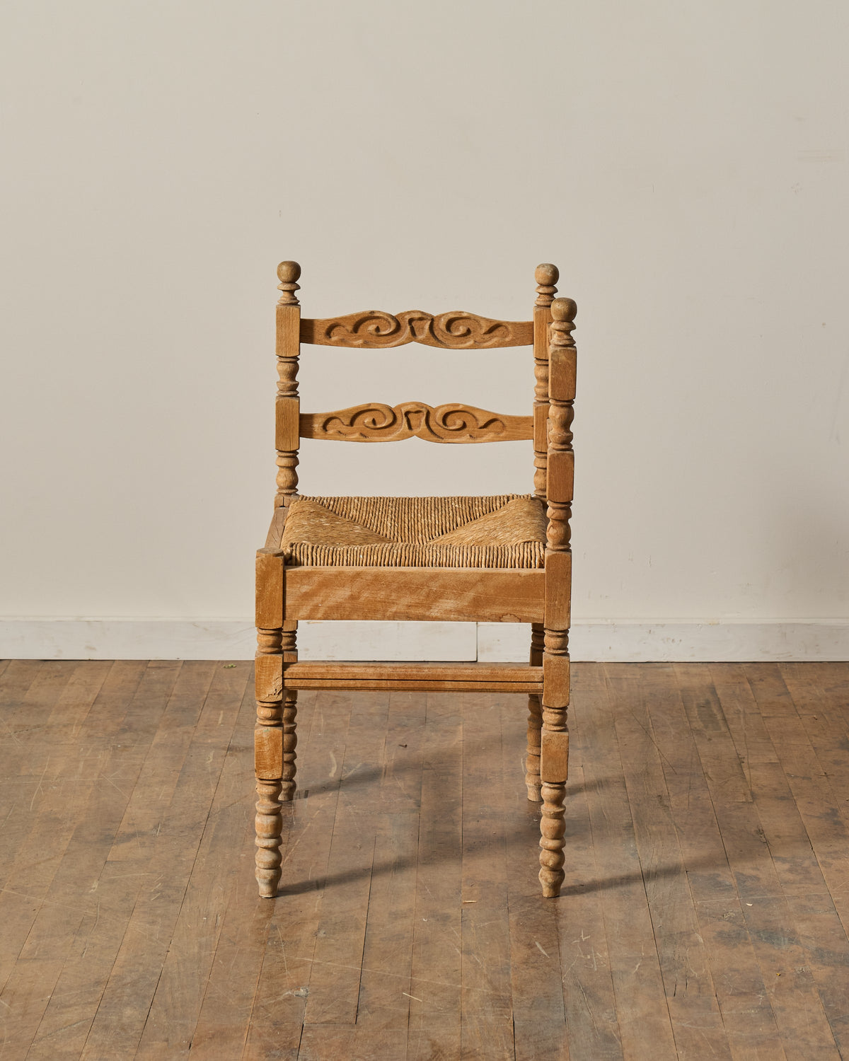 Oak Corner Chair
