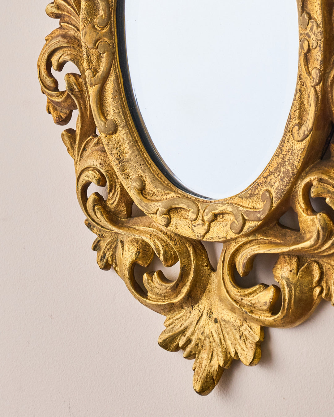 Antique Bronze Mirror
