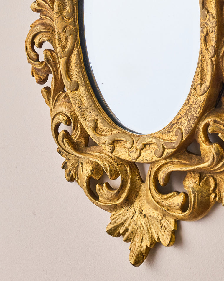 Antique Bronze Mirror