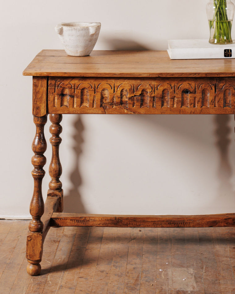 19th c. Chestnut Desk