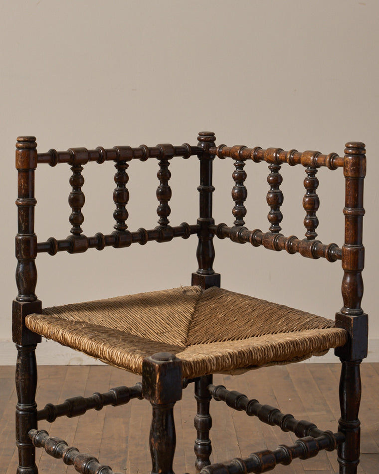 Dutch Bobbin Corner Chair - I