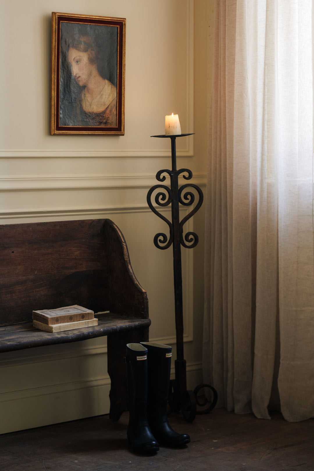 18th c. Chateau Candelabra