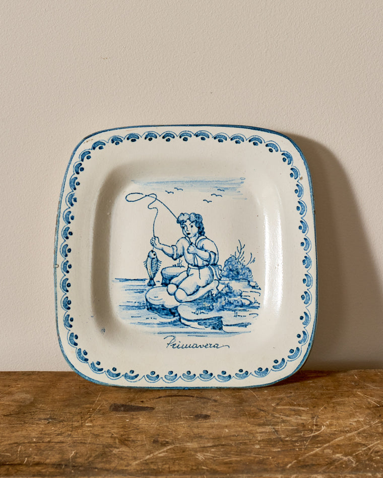 Italian Seasonal Square Plates