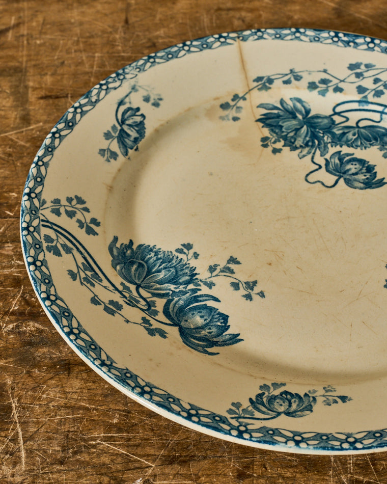 Signed French Plate