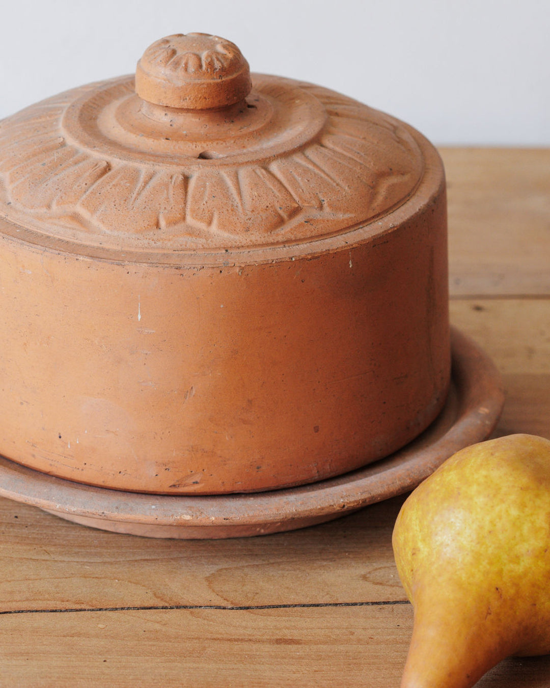 Large Terracotta Butter Bell