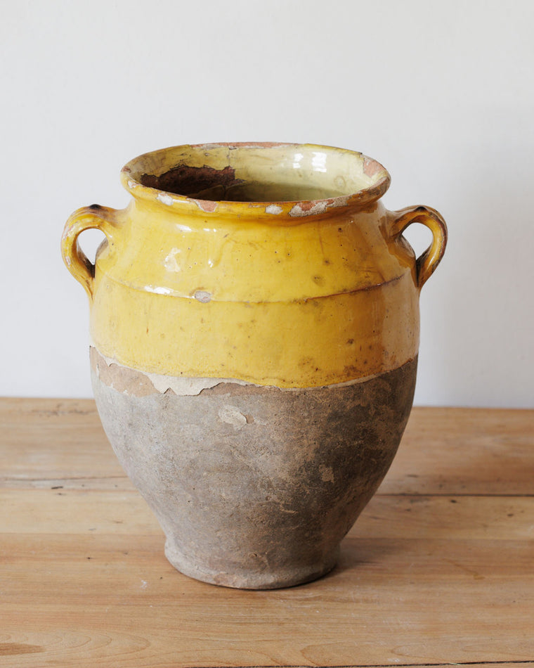 Yellow Confit Pot - II