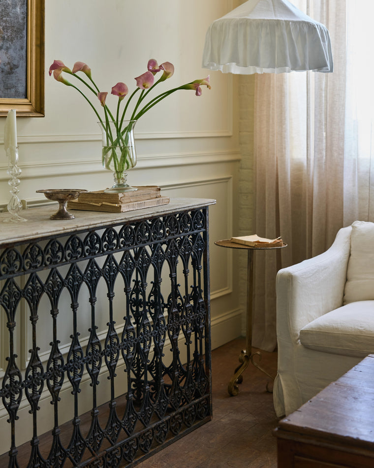 19th c. Marble Console Table