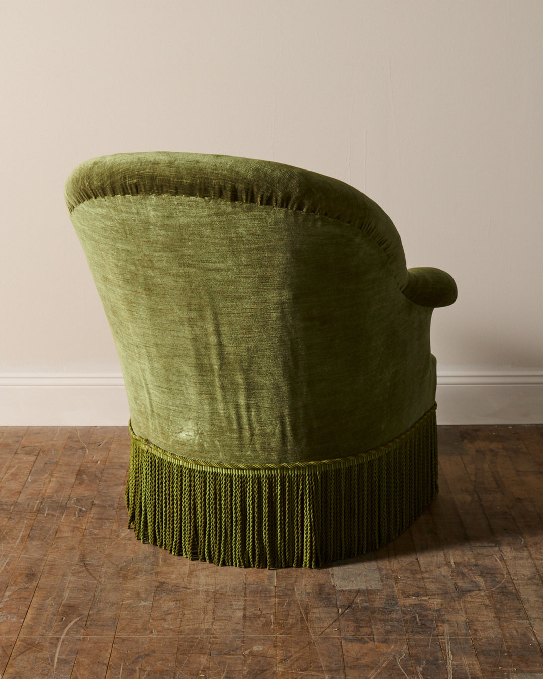 Napoleon III Green Armchair