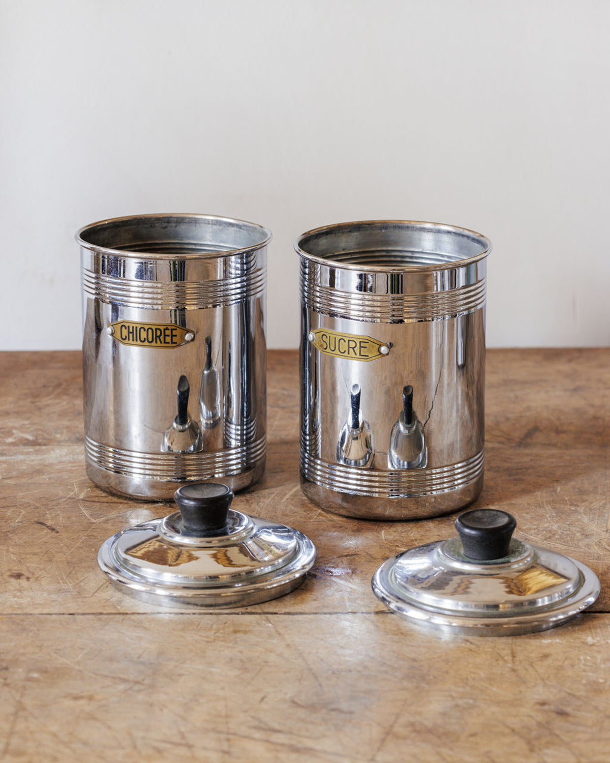 French Cannister Set - Chicorée & Sucre