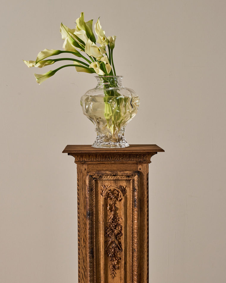 19th c. Carved Pedestal