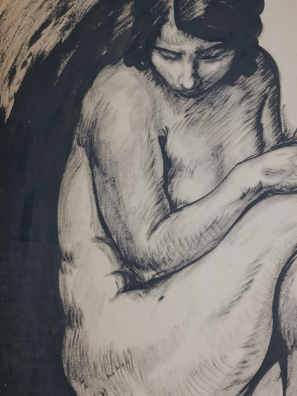 Indian Ink Paining - "Her"