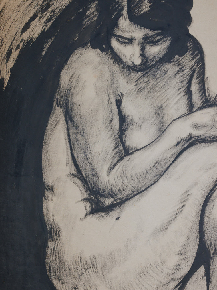 Indian Ink Paining - "Her"