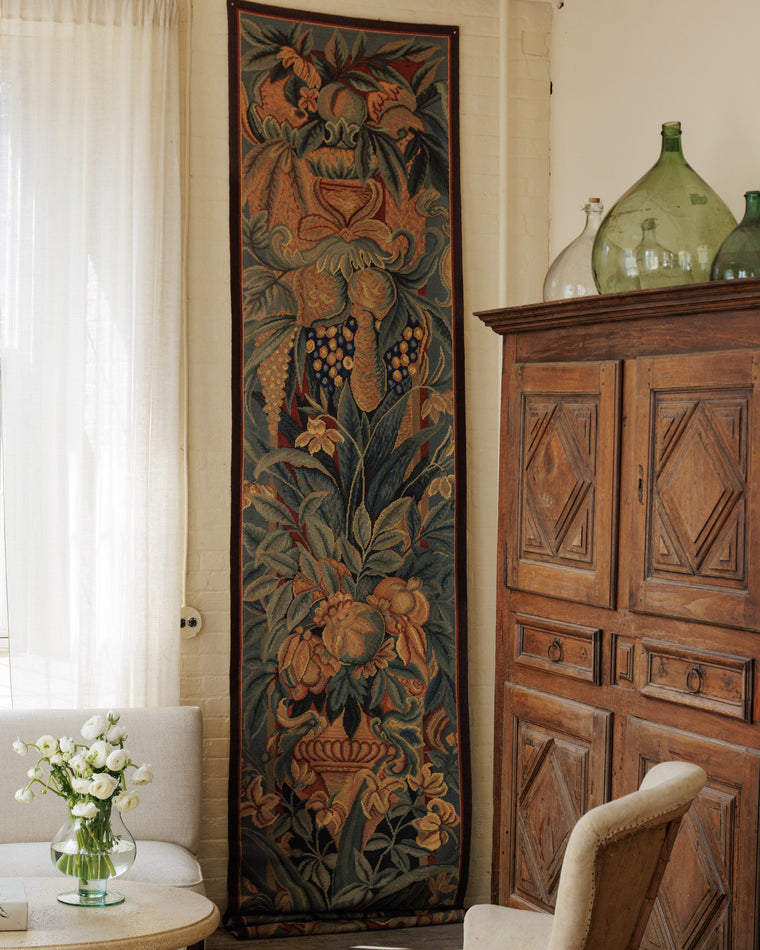 French Needlepoint Long Tapestry