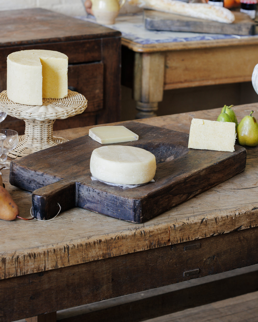 Antique French Cutting Board - III