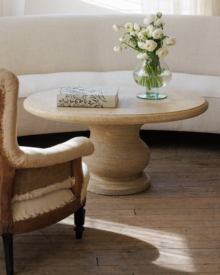 St. Gens Stone Coffee Table