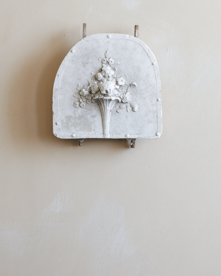 Plaster Relief - Flowers