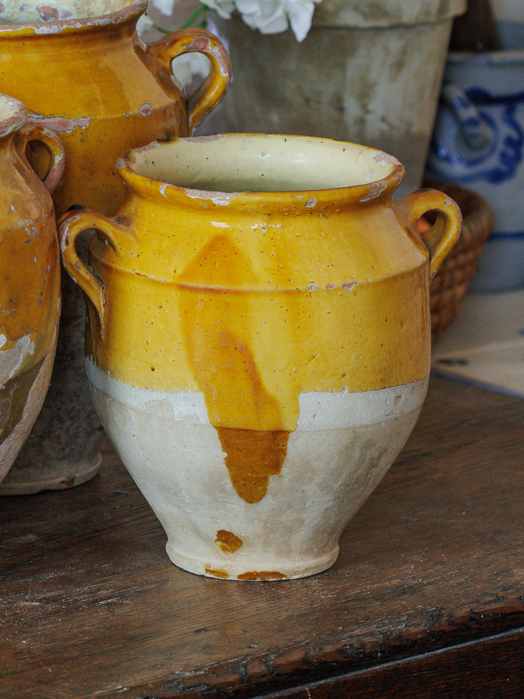 Yellow Confit Pot - Drip